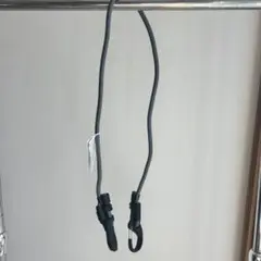 NITE IZE 120cm 黒 ナイロン カラビナ付きロープ