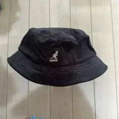KANGOL コーデュロイ バケットハット ブラック