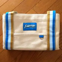 ✱ファイターズ✱キャンバスストライプトートバッグ