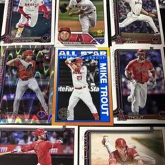 Topps 2025 エンジェルス　トラウト デトマーズ　モニアック　ウォード