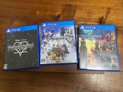 【PS4】 キングダムハーツ HD1.5+2.5 ＆ 2.8 ＆ 3 セット