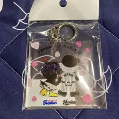 ヤクルトスワローズ　ロッテ　つばみ　マーくん　アクリルキーホルダー