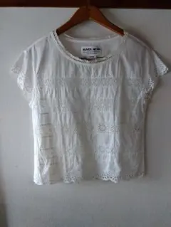 MUVEIL WORK レースブラウス