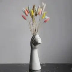 ドライフラワー フラワーベース ハンドモチーフ 花瓶 フランフラン 北欧 韓国