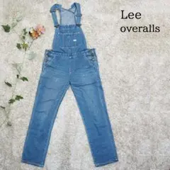 Lee(リー) テーパード オーバーオール サロペット M クロップド丈