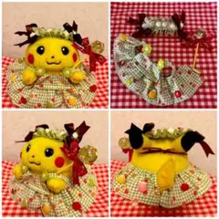 初期ピカチュウ　ドレス　ヘッドドレス　ロリポップキャンディ　３点セット　１点モノ