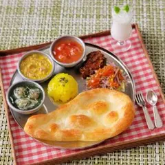 ミニチュアフード インドカレーセット