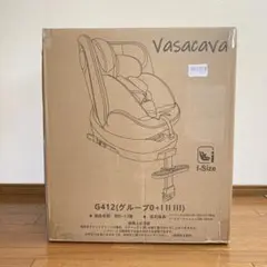 Vasacava チャイルドシート 0-12歳 360°回転式 ISOFIX