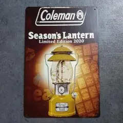 送料込み※新品/レトロブリキ看板/アンティーク コールマンColeman1枚