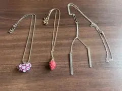 ★ネックレス　まとめ　３セット　ノーブランド