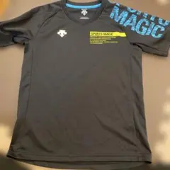 SPORTS MAGIC Vネックシャツ 140サイズ 黒