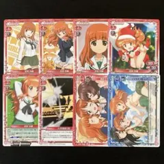 プレメモ ガルパン 武部沙織 8枚セット
