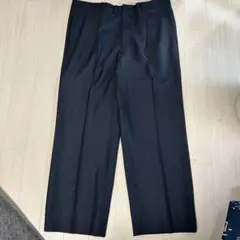 【商品名】ダークグレー ストライプ スラックス