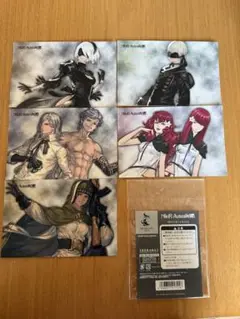 ニーア オートマタ×SQUARE ENIX CAFE 第1弾 ポストカードセット