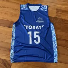 バレー　東レアローズ　静岡　TORAY 4 ユニフォーム　タンクトップ 15
