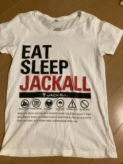 ジャッカルTシャツ　Mサイズ　ホワイト