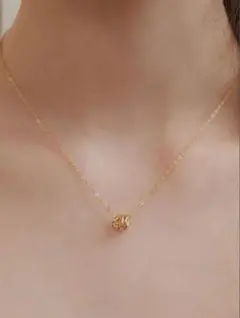 【TATIANA】Ripple Curl Pendant Necklace