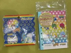 【2点セット】アフロ犬 シールノート シールビッツ おはじきシール