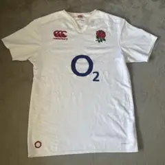 canterbury イングランド代表 M ラグビージャージ カンタベリー