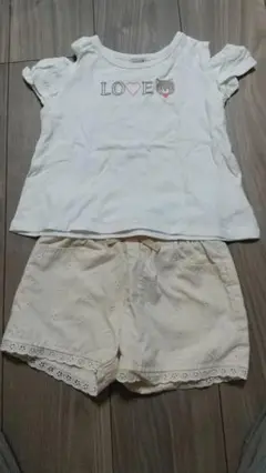プティマイン 猫さんTシャツ 110