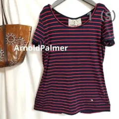 ★バッグスタイルで差をつけよ★アーノルド・パーマーTシャツ ネイビー/レッド