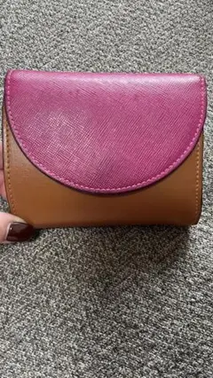marni 三つ折り財布 折りたたみ財布 バイカラー