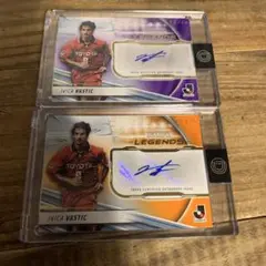 topps jリーグ ivica vastic サイン