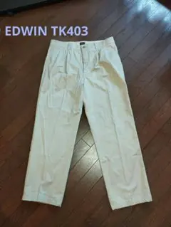 EDWIN エドウィン 403 レギュラーフィット カーキ サイズ34
