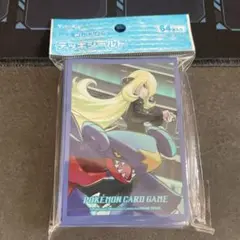 【新品未使用】デッキシールド シロナ＆ガブリアス Ver.2　ブルー