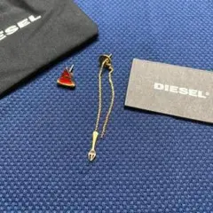 定価12,800円★UNISEX★DIESEL★ピアス★ピザ★フォーク