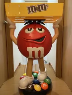 M&M's エムアンドエムズ　ディスプレイ　ブラウン m&m's エムアンドエムズ M&Ms ブラウン ストア ディスプレー