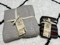 無印良品　ボックスシーツ　枕カバー