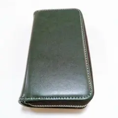 スマホケース 財布付き グリーン 手帳型 対応機種不明