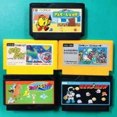 ファミコン パックランド エグゼドエグゼス スーパーマリオ ワープマン など