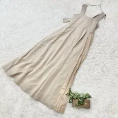 美品✨【r.p.s】アールピーエス キャミフレアワンピース ノースリーブ (M)