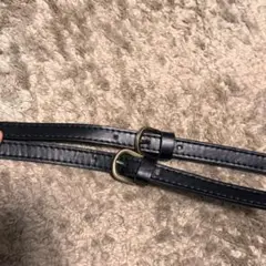 ショルダーストラップ60cm 黒 長さ調整可能