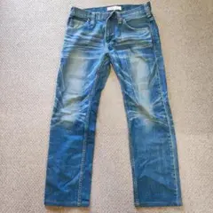 美品 LEVIS 504 ストレートジーンズ W32L32 青 753