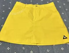 ルコックゴルフ　イエロースカート レディース ゴルフ