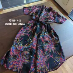 SOUBI ORIGINAL 半袖シャツワンピース サイズ15