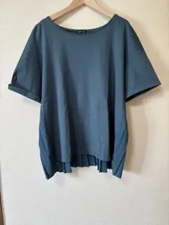 INDIVI ❤️大きいサイズ13 プリーツ トップス☆カットソー