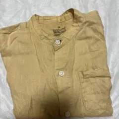 無印　リネンTシャツ 120