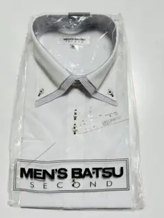 【新品】MEN'S BATSU 半袖シャツ　39 M メンズ　バツ