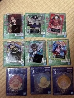 ワンピース一番くじ　G賞、J賞　9点セット