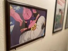 【額付き2枚セット】ドラゴンボールクリアポスター 　　鳥山明