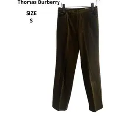 Thomas Burberry トーマスバーバリー　コーデュロイブラウンパンツS