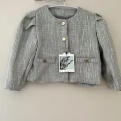 tiny manon ツイードジャケット　新品　110