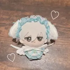 ちびぐるみ　ヘッドドレス　スタイ　天使の羽　セット