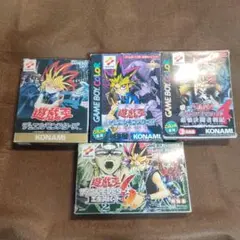 遊戯王 デュエルモンスターズ GB GBAソフト 4本セット
