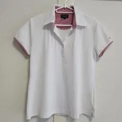 BURBERRY GOLF ポロシャツ Lサイズ ホワイト