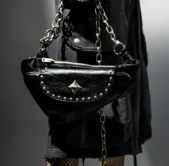 DIG YOUR OWN GRAVE CHAIN SHOULDER BAG
